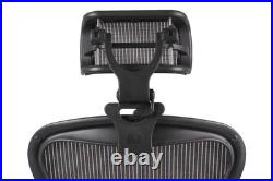 The Original Headrest for The Herman Miller Aeron Chair (H4 for Classic, Carbon)