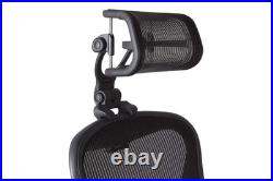 The Original Headrest for The Herman Miller Aeron Chair (H4 for Classic, Carbon)
