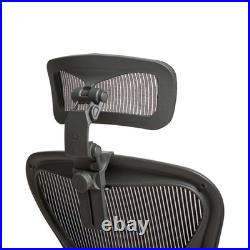 The Original Headrest for The Herman Miller Aeron Chair (HW, Onyx)