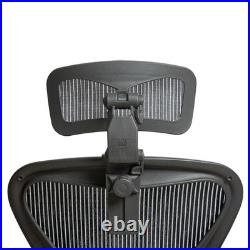 The Original Headrest for The Herman Miller Aeron Chair (HW, Onyx)