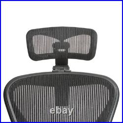 The Original Headrest for The Herman Miller Aeron Chair (HW, Onyx) H5