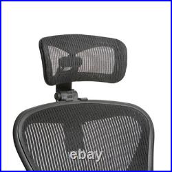 The Original Headrest for The Herman Miller Aeron Chair (HW, Onyx) H5