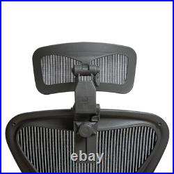 The Original Headrest for The Herman Miller Aeron Chair (HW, Onyx) H5