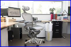 The Original Headrest for The Herman Miller Aeron Chair by Engineered Now H3 for