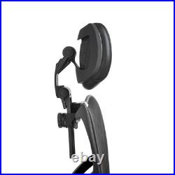 The Original Headrest for The Herman Miller Mirra 2 Chair (Black)