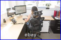 The Original Headrest for the Herman Miller Aeron Chair H3 Carbon Colors