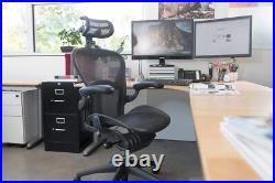 The Original Headrest for the Herman Miller Aeron Chair H3 Carbon Colors