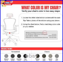 The Original Headrest for the Herman Miller Aeron Chair H3 Lead Colors and Mes