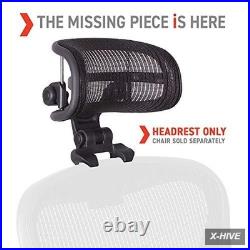 The Original Headrest for the Herman Miller Aeron Chair (H3 for Classic, Carbon)