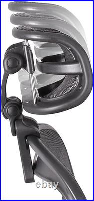 The Original Headrest for the Herman Miller Aeron Chair (H3 for Classic, Carbon)