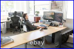 The Original Headrest for the Herman Miller Aeron Chair (H3 for Classic, Carbon)