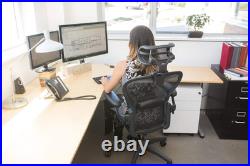 The Original Headrest for the Herman Miller Aeron Chair (H3 for Classic, Carbon)