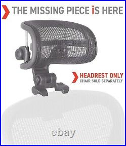 The Original Headrest for the Herman Miller Aeron Chair H3 for Remastered, Carb