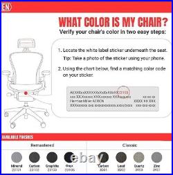 The Original Headrest for the Herman Miller Aeron Chair H3 for Remastered, Carb