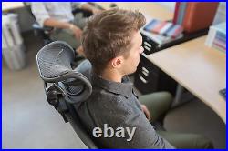The Original Headrest for the Herman Miller Aeron Chair H3 for Remastered, Carb