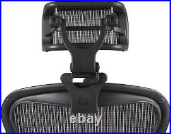 The Original Headrest for the Herman Miller Aeron Chair H4 Carbon Colors and M