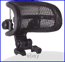 The Original Headrest for the Herman Miller Aeron Chair (H4 for Classic, Carbon)