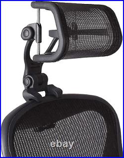 The Original Headrest for the Herman Miller Aeron Chair (H4 for Classic, Carbon)
