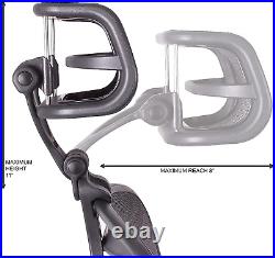 The Original Headrest for the Herman Miller Aeron Chair (H4 for Classic, Carbon)