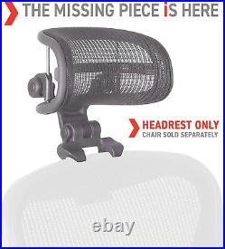 The Original Headrest for the Herman Miller Aeron Chair H4 for Remastered, Carb