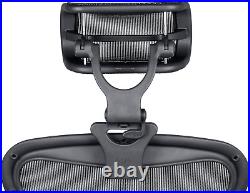 The Original Headrest for the Herman Miller Aeron Chair H4 for Remastered, Onyx