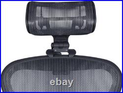 The Original Headrest for the Herman Miller Aeron Chair H4 for Remastered, Onyx