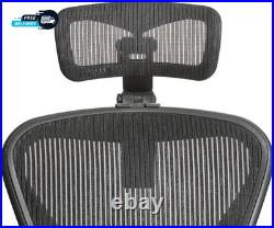 The Original Headrest for the Herman Miller Aeron Chair (HW, Onyx)