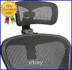 The Original Headrest for the Herman Miller Aeron Chair (HW Onyx)