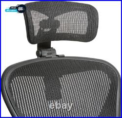 The Original Headrest for the Herman Miller Aeron Chair (HW, Onyx)