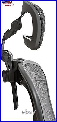The Original Headrest for the Herman Miller Aeron Chair (HW, Onyx)