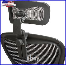 The Original Headrest for the Herman Miller Aeron Chair (HW, Onyx)