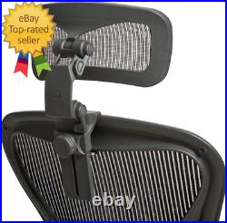 The Original Headrest for the Herman Miller Aeron Chair (HW Onyx)