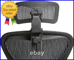 The Original Headrest for the Herman Miller Aeron Chair (HW Onyx)