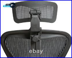 The Original Headrest for the Herman Miller Aeron Chair (HW, Onyx)