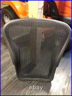 Two Herman Miller Aeron Size B OEM Mesh Back Replacement Part Only (2 Dots) OEM