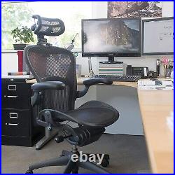 USED Carbon Engineered Now H3 ENjoy Original Herman Miller Aeron Chair Headrest