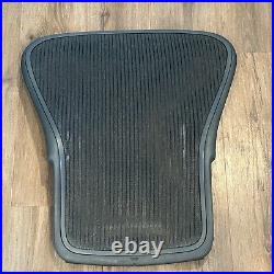 Used GENUINE OEM Herman Miller Aeron Back Size B Black 3D01 READ