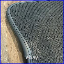 Used GENUINE OEM Herman Miller Aeron Back Size B Black 3D01 READ