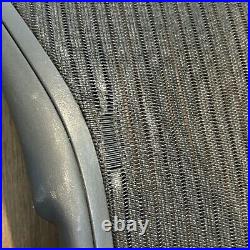 Used GENUINE OEM Herman Miller Aeron Back Size B Black 3D01 READ