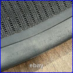 Used GENUINE OEM Herman Miller Aeron Back Size B Black 3D01 READ & see Pics