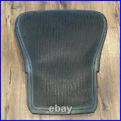Used GENUINE OEM Herman Miller Aeron Back Size C Large Black 3D01 READ