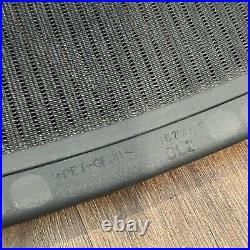 Used GENUINE OEM Herman Miller Aeron Back Size C Large Black 3D01 READ