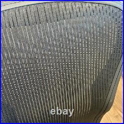 Used GENUINE OEM Herman Miller Aeron Back Size C Large Black 3D01 READ