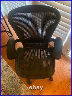 Used Herman Miller Aeron Chair Black