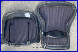Used Herman Miller Aeron Seat And Seat Back SIZE B AERON PARTS