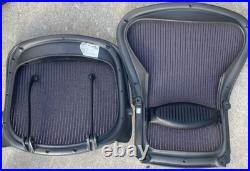Used Herman Miller Aeron Seat And Seat Back SIZE B AERON PARTS