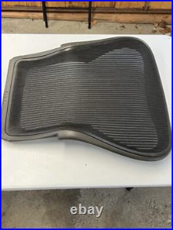 Used Herman Miller Aeron Seat Back SIZE C Black Mesh Genuine OEM AERON PARTS 2