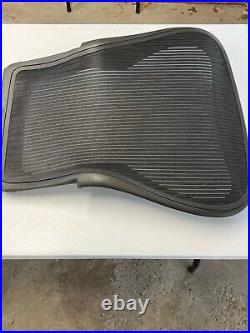 Used Herman Miller Aeron Seat Back SIZE C Black Mesh Genuine OEM PARTS AERON