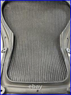 Used Herman Miller Aeron Seat Back SIZE C Black Mesh Genuine OEM PARTS AERON