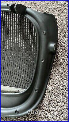 Used OEM Herman Miller Aeron Seat Frame & Mesh size A